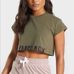 Gymshark Fraction Crop Top